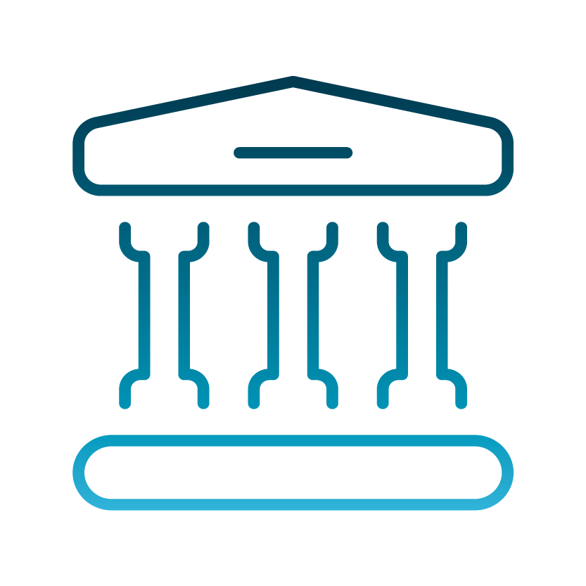 icon of bank building