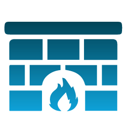 Fireplace icon